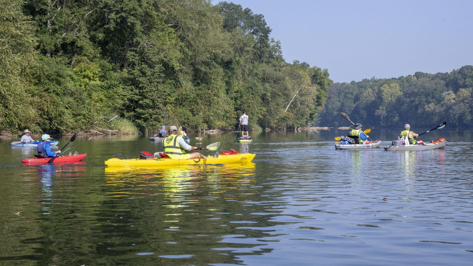 Kayaking for a Cause